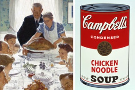 Exhibition: Invention of America: Rockwell and Warhol